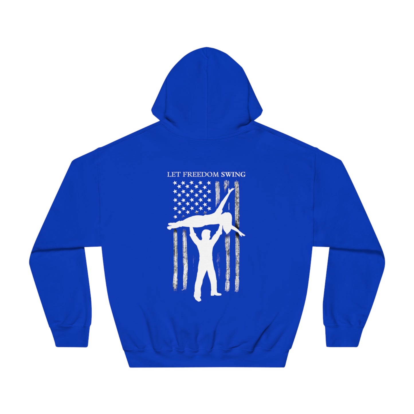 "Let Freedom Swing" Unisex DryBlend® Hooded Sweatshirt