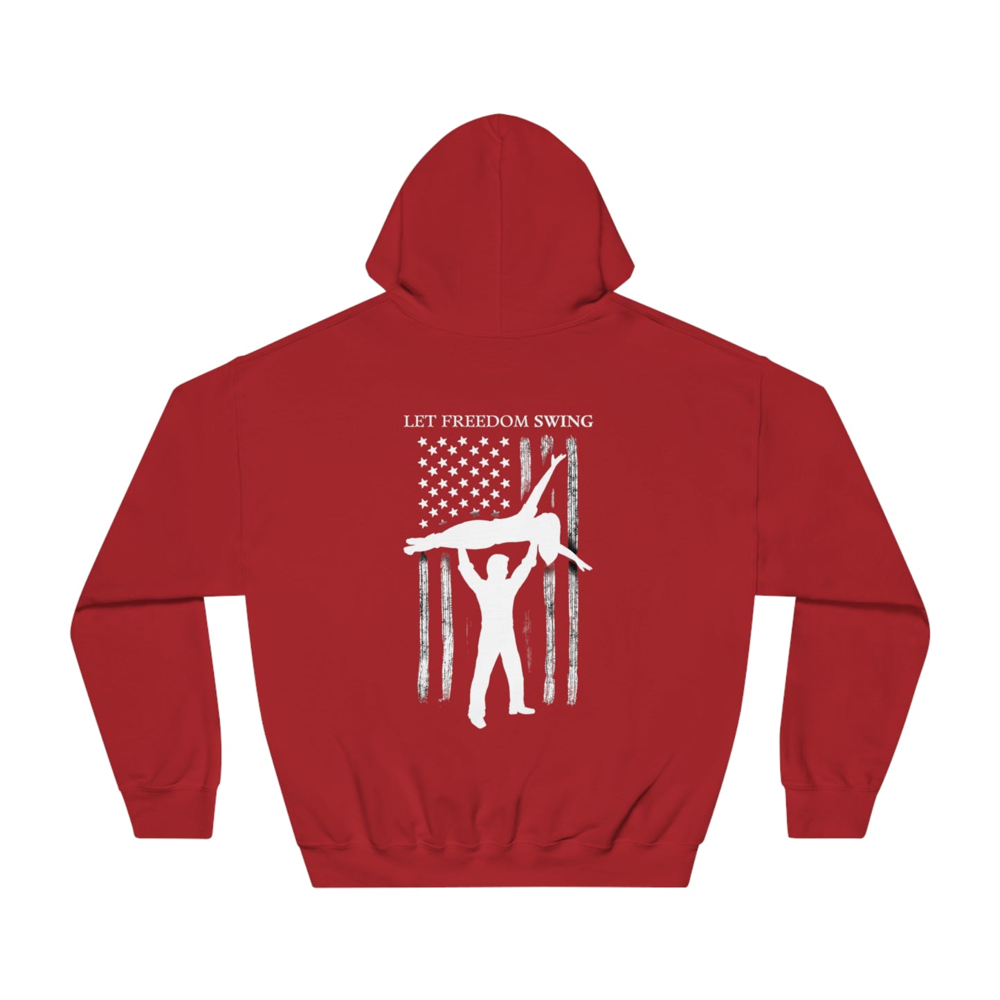 "Let Freedom Swing" Unisex DryBlend® Hooded Sweatshirt